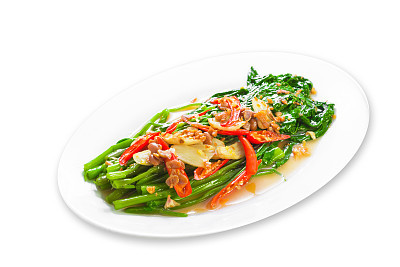 Stir Fried Water Spinach