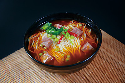 Sichuan beef noodles,Chinese Food