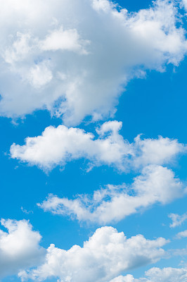 White Cloudy sky