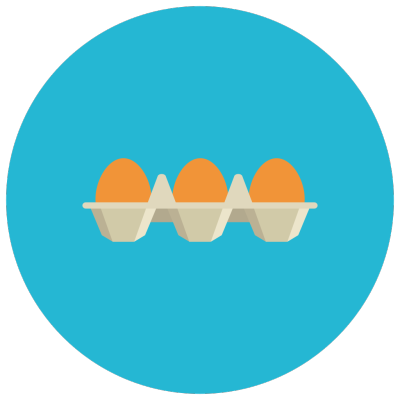 Brown eggs