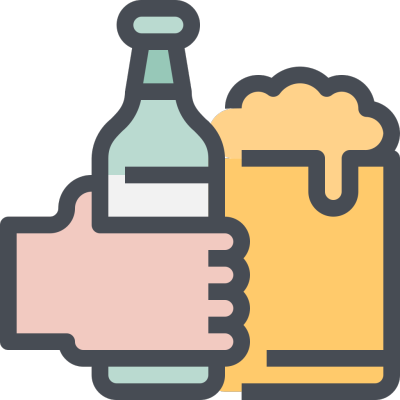 Hold Beer Bottle
