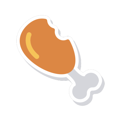 chicken leg-piece