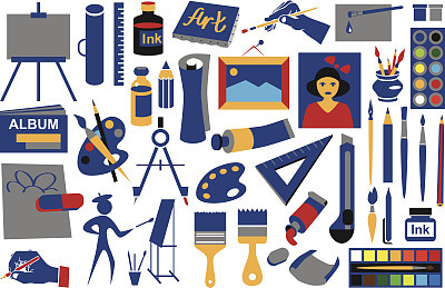 attributes art icons