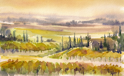 Tuscany landscape