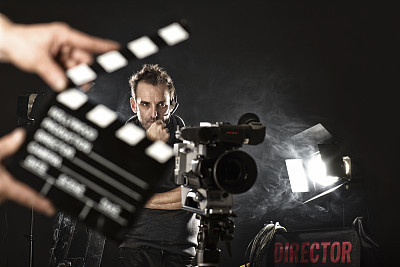 Cameraman on set