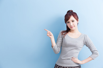 beauty girl student show something