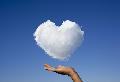Cloud Heart On Hand