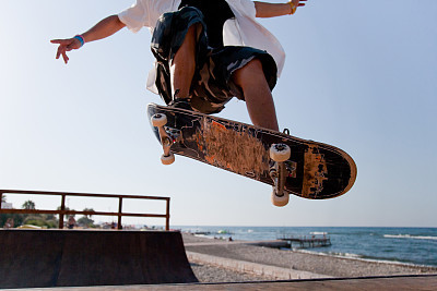 Skater on ramp 07