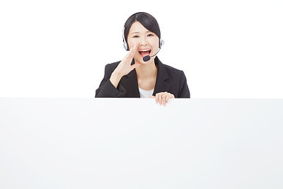encouraging Asian woman