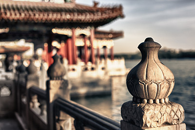 Beautiful Scene of Beijing: Beihai Park