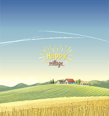 Rural landscape.