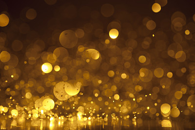 Abstract golden glitter background - Christmas Party dynamic