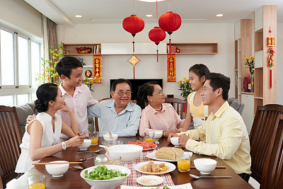 Traditional Tet dinner