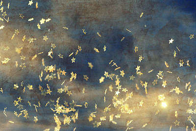 golden stars background