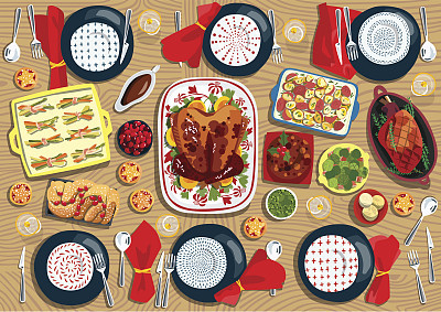 Stylish Christmas Table