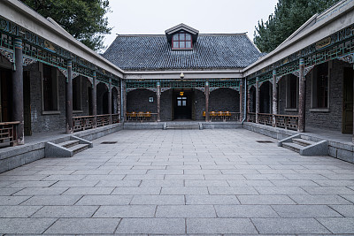Chinese ancient house building