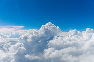 above the clouds