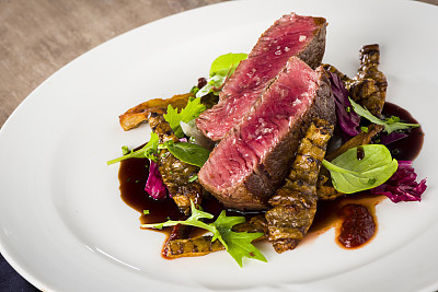 Hereford Irish prime beef fillet, tupinambur, anticucho sauce