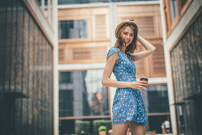 Cute woman