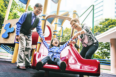In playground