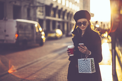 Winter shopping season