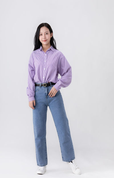 服饰系列写实腰带皮带人物使用场景图