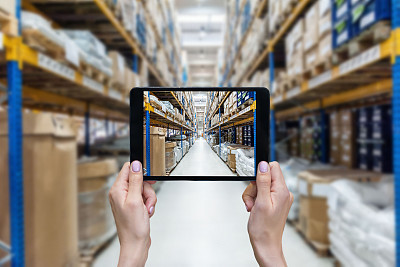 Ordering on-line from a new distribution warehouse