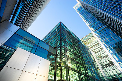 Business office building in London, England
