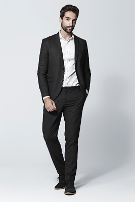 Smart dressed man