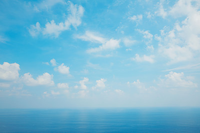 landscape of the beautiful sea
