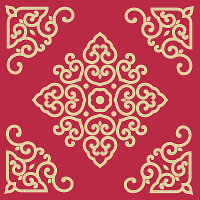 Floral Pattern of China style