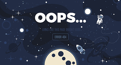 Vector cosmos background design