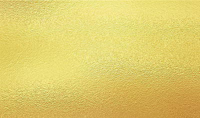 Shining gold foil