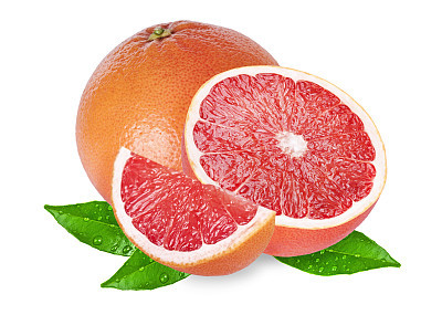 Fresh juicy grapefruits