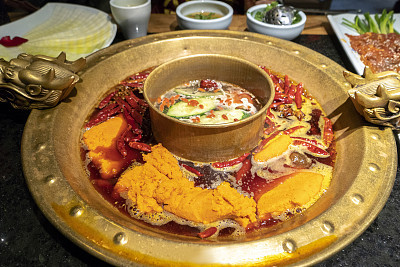 Chinese Sichuan hotpot