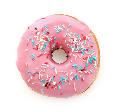 Donut with sprinkles