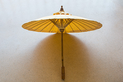 Wooden umbrella
