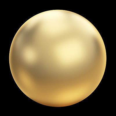 Golden sphere