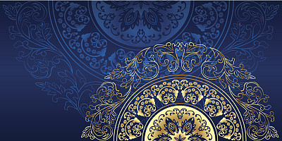 Vintage floral background