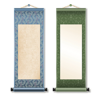 Japanese scroll