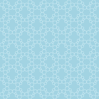 Light blue geometric ornament. Seamless pattern