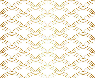 Vintage Seamless Geometric Pattern. Abstract Vector Background. Art Deco Texture.