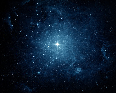 Blue galaxy