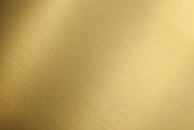 Gold brushed metal texture