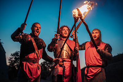 Courage in medieval times