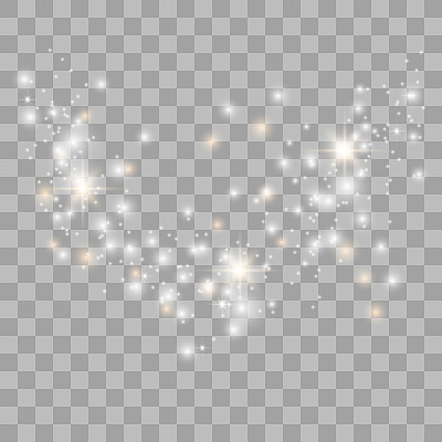 Abstract glowing background with sparkles. Vector lights