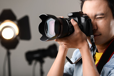 Using professional camera