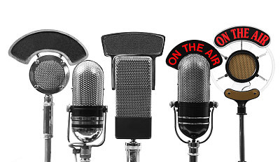Five microphones