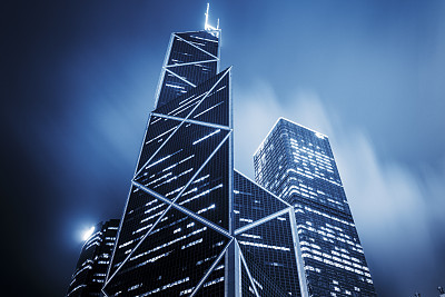 corporate buildings of hong kong