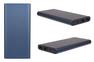 Dark power bank, portable device, set and collection.